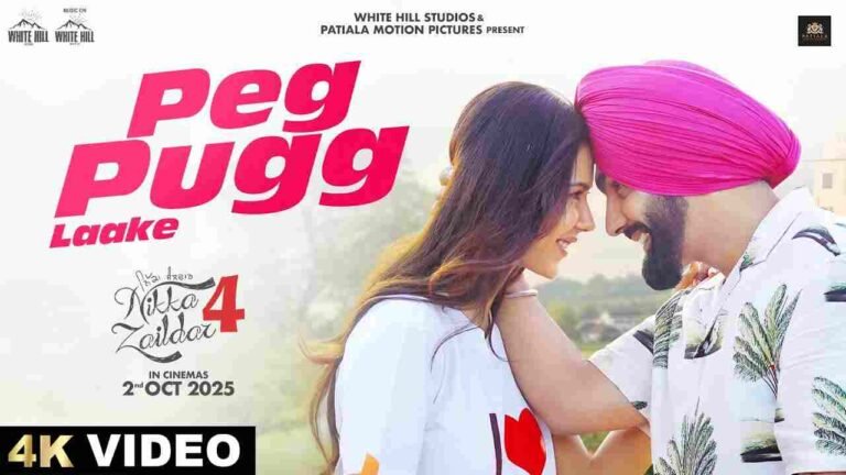 Peg Pugg Laake Lyrics in Hindi